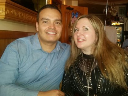 Alexandra and Alejandro: ''it was God's answer to our prayers in the exact way each of us asked Him''