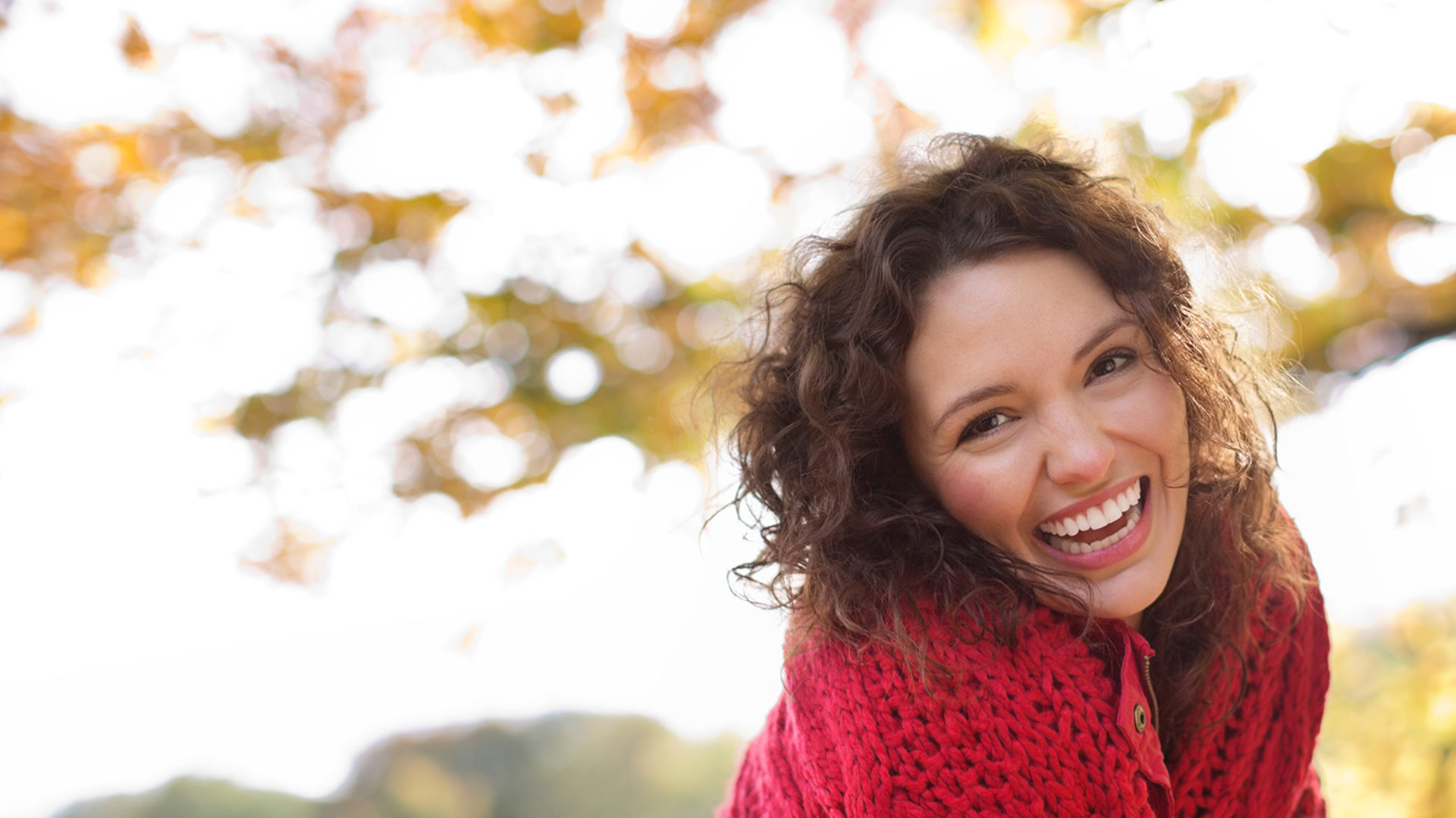 Laughing woman ready for marriage