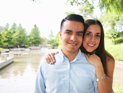 Emily & Daniel: "Trust in God's plan for you and know that God's timing is perfect!"