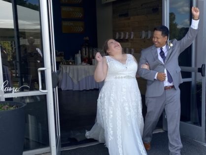Carolyn & Zach: "Guests and vendors referred to us as “the happiest Bride & Groom” they’ve ever seen."