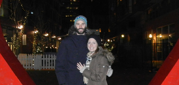 Dan and I met on ChristianMingle in May 2014 when my friend set up a profile for me. She knew I would never do it on my own. Dan had been on the site for a few months and had given up on finding someone