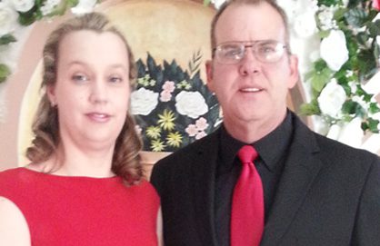 Lori & Kean: ''He popped the question at the same restaurant where we had our first date''