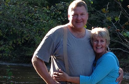 Debbie & Greg: ''The moment I saw Greg it was love at first sight''